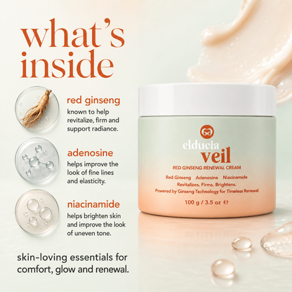 veil red ginseng renewal cream
