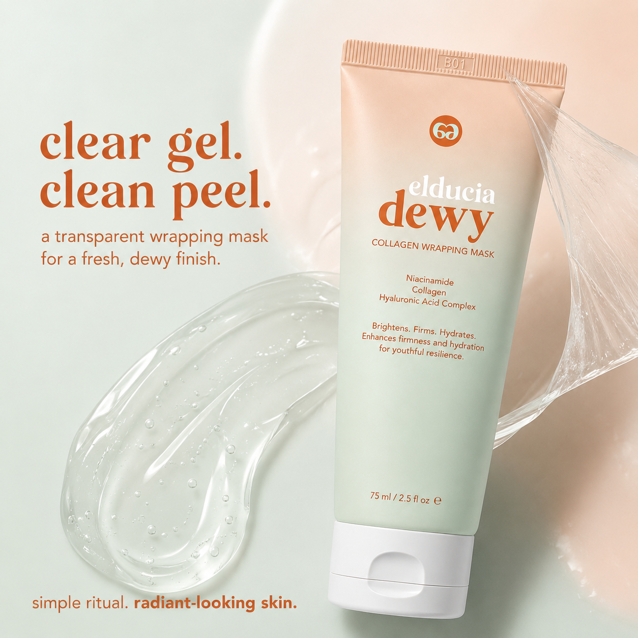 dewy collagen wrapping mask