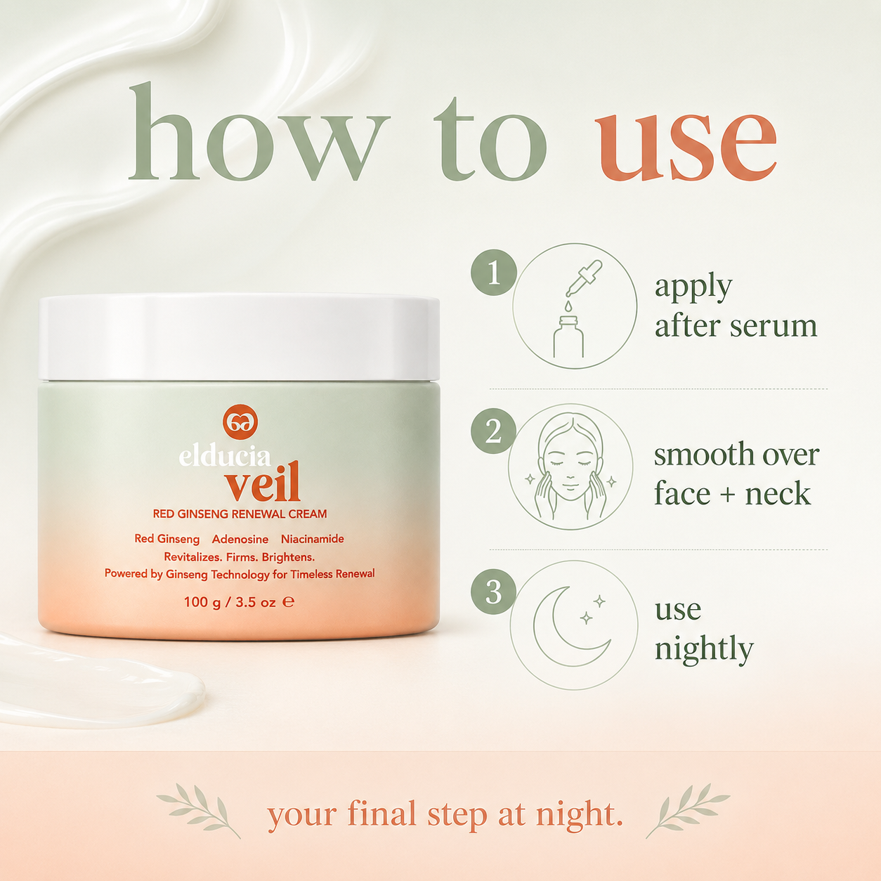 veil red ginseng renewal cream